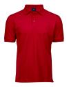 TJ1405 Tee Jays Mens Luxury Stretch Polo Red colour image